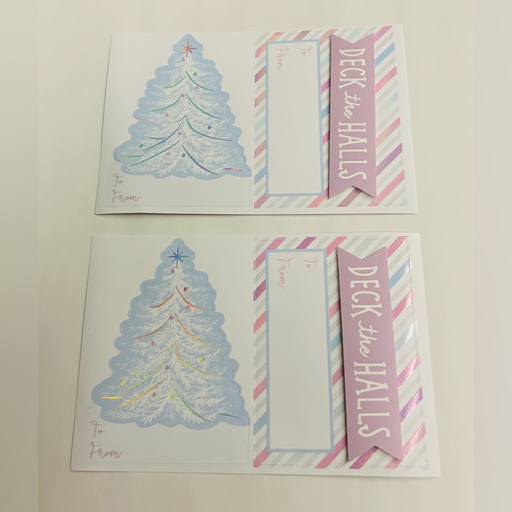 New 16 Christmas Gift Tags Design Focus 4" x 2 3/4" - Picture 3 of 13